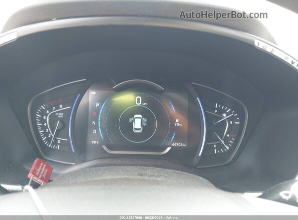 5NMS33AD0KH053030 2019 HYUNDAI SANTA FE Black Widok tylnych siedzeń