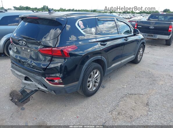 5NMS33AD0KH053030 2019 HYUNDAI SANTA FE Black Tył prawy