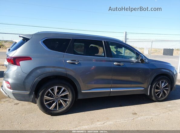 5NMS33AD0KH106518 2019 HYUNDAI SANTA FE Gray Vista interior trasera