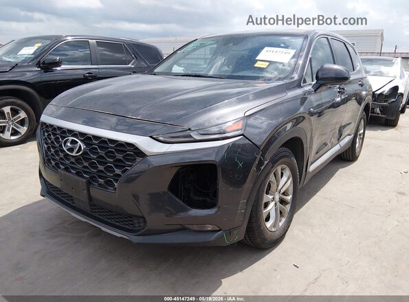 5NMS33AD0LH217023 2020 HYUNDAI SANTA FE Gray წინა მარცხენა ხედი სამი მეოთხედიდან