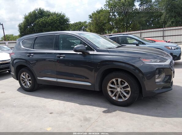 5NMS33AD0LH217023 2020 HYUNDAI SANTA FE Gray სალონის 360-გრადუსიანი ხედი