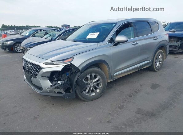 5NMS33AD1LH224224 2020 HYUNDAI SANTA FE Silver Передня ліва чверть