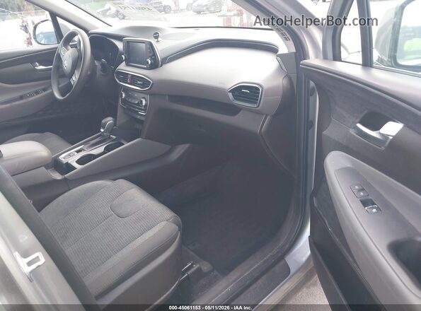 5NMS33AD1LH224224 2020 HYUNDAI SANTA FE Silver Вид салону спереду