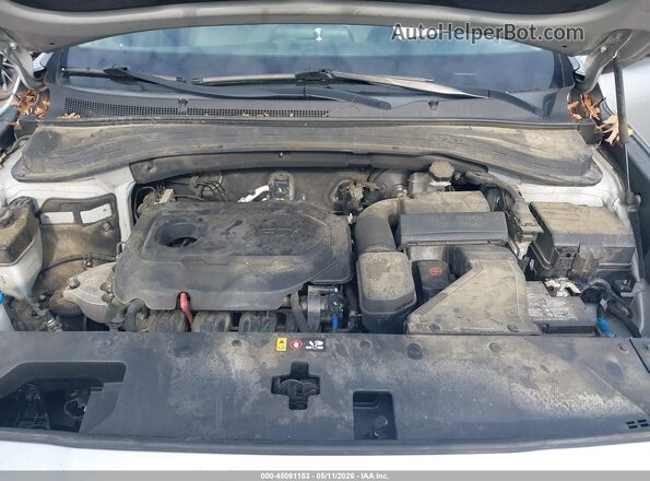 5NMS33AD1LH224224 2020 HYUNDAI SANTA FE Silver Вид ззаду