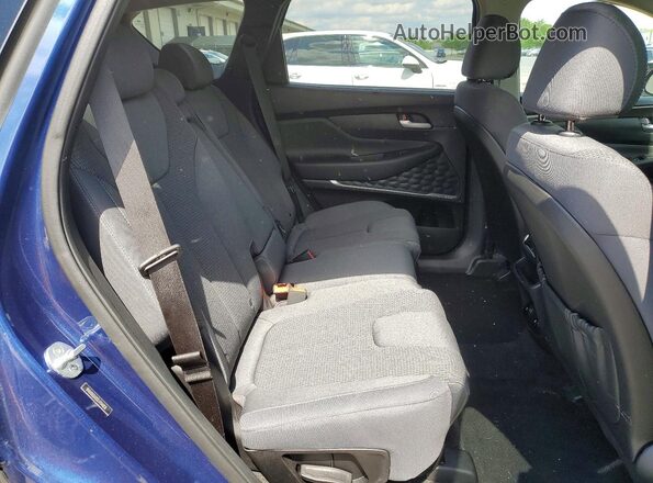 5NMS33AD2LH144818 2020 HYUNDAI SANTA Синий Вид задней части салона