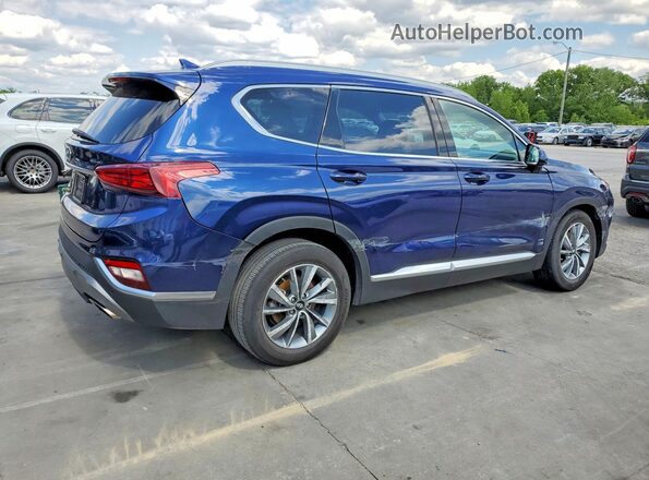 5NMS33AD2LH144818 2020 HYUNDAI SANTA Синий Задняя правая четверть