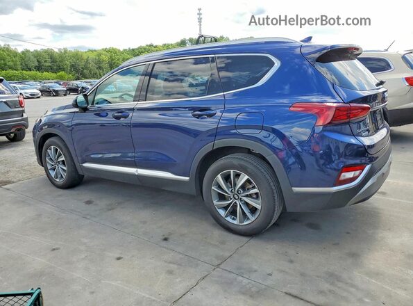5NMS33AD2LH144818 2020 HYUNDAI SANTA Синий Задняя левая четверть
