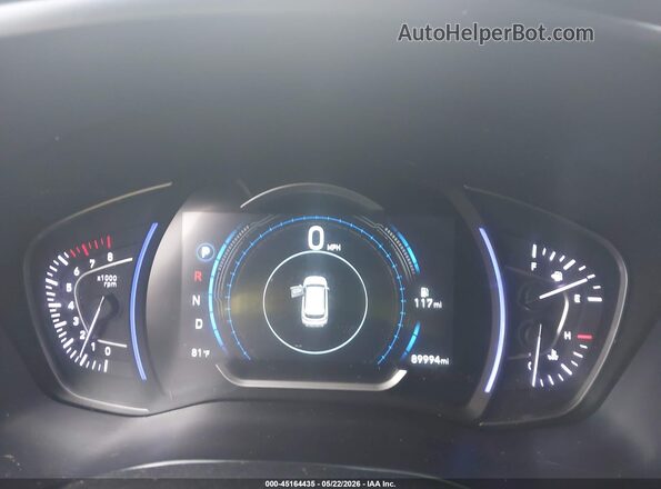 5NMS33AD3KH008308 2019 HYUNDAI SANTA FE White Հետևի նստատեղերի տեսք