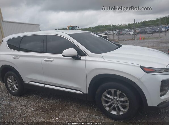 5NMS33AD3KH008308 2019 HYUNDAI SANTA FE White Սալոնի հետևի տեսք
