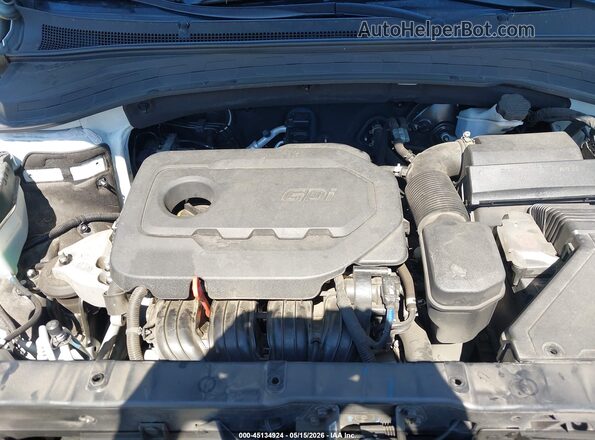 5NMS33AD3KH059968 2019 HYUNDAI SANTA FE White Widok z tyłu
