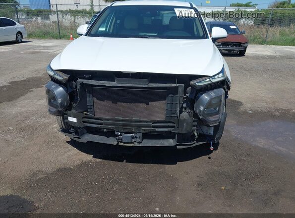5NMS33AD3KH059968 2019 HYUNDAI SANTA FE White 