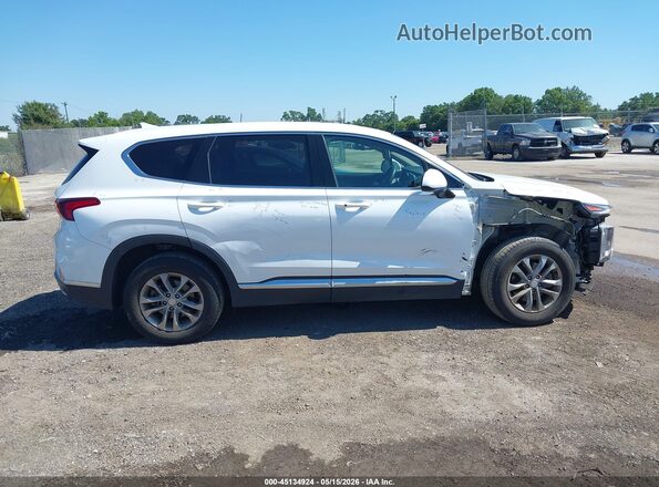 5NMS33AD3KH059968 2019 HYUNDAI SANTA FE White Widok wnętrza 360 stopni