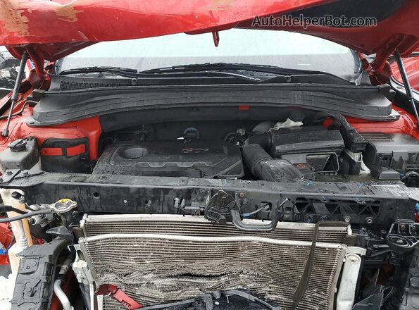 5NMS33AD3LH168626 2020 HYUNDAI SANTA Red Engine compartment view