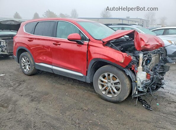 5NMS33AD3LH168626 2020 HYUNDAI SANTA Red Front right