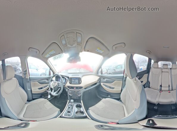5NMS33AD3LH168626 2020 HYUNDAI SANTA Red 360 interior view
