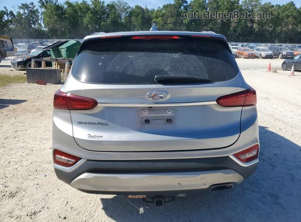 5NMS33AD3LH224788 2020 HYUNDAI SANTA Silver Հետևի տեսք