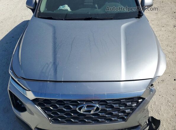 5NMS33AD3LH224788 2020 HYUNDAI SANTA Silver Շարժիչի բաժամունքի տեսք