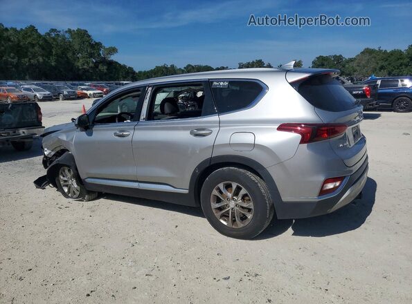 5NMS33AD3LH224788 2020 HYUNDAI SANTA Silver Հետևի ձախ