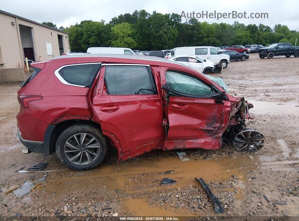 5NMS33AD4KH020953 2019 HYUNDAI SANTA FE Красный Вид щитка приборов