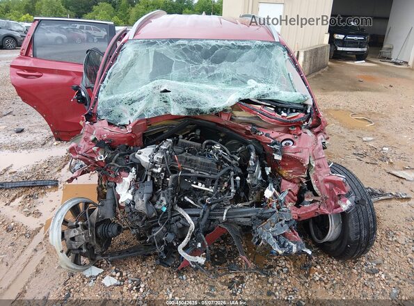 5NMS33AD4KH020953 2019 HYUNDAI SANTA FE Красный Вид панели приборов