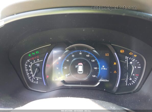 5NMS33AD4KH038854 2019 HYUNDAI SANTA FE Silver უკანა სავარძლების ხედი