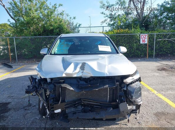 5NMS33AD4KH038854 2019 HYUNDAI SANTA FE Silver წინა ხედი