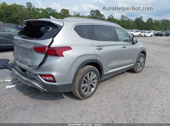 5NMS33AD4LH191770 2020 HYUNDAI SANTA FE Silver Rear right