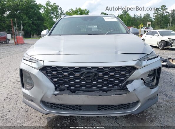 5NMS33AD4LH191770 2020 HYUNDAI SANTA FE Silver Dashboard view