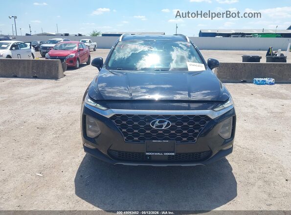 5NMS33AD4LH211113 2020 HYUNDAI SANTA FE Black Вид щитка приладів