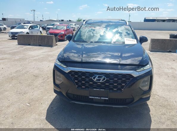5NMS33AD4LH211113 2020 HYUNDAI SANTA FE Black Вид спереду