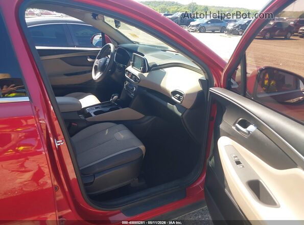 5NMS33AD6LH150184 2020 HYUNDAI SANTA FE Red Սալոնի դիմացի տեսք