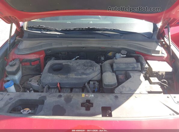 5NMS33AD6LH150184 2020 HYUNDAI SANTA FE Red Հետևի տեսք