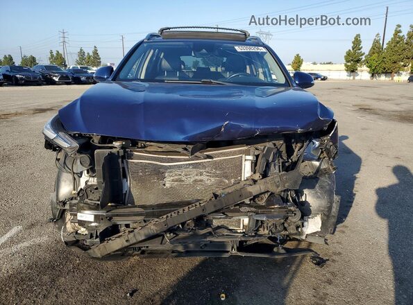 5NMS33AD7LH156687 2020 HYUNDAI SANTA Blue Widok z przodu