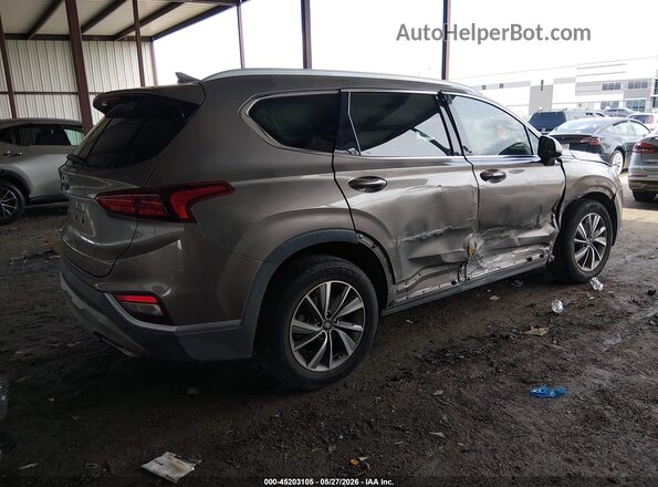 5NMS33AD8KH053891 2019 HYUNDAI SANTA FE Brown Rear right