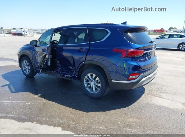 5NMS33AD8LH195627 2020 HYUNDAI SANTA FE Blue Tył lewy