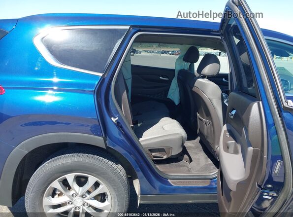 5NMS33AD8LH195627 2020 HYUNDAI SANTA FE Blue Widok naklejki z numerem VIN