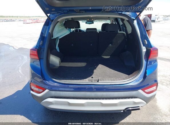 5NMS33AD8LH195627 2020 HYUNDAI SANTA FE Blue 