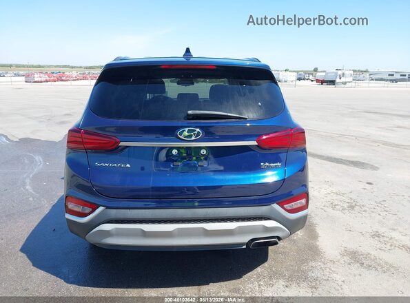 5NMS33AD8LH195627 2020 HYUNDAI SANTA FE Blue 