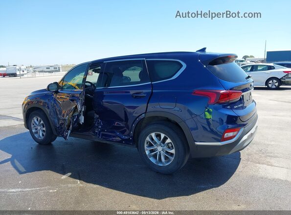 5NMS33AD8LH195627 2020 HYUNDAI SANTA FE Blue 