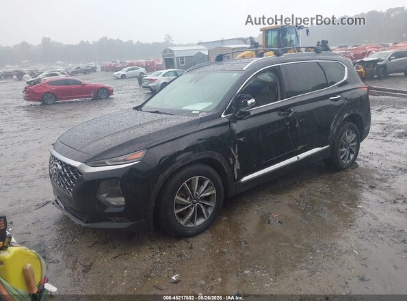 5NMS33AD8LH254515 2020 HYUNDAI SANTA FE Black Front left