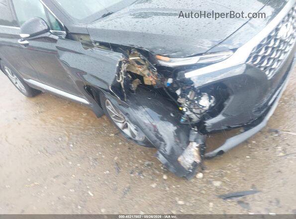 5NMS33AD8LH254515 2020 HYUNDAI SANTA FE Black Front view