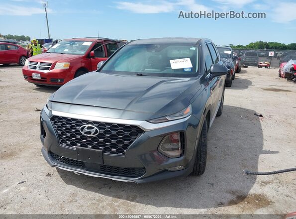 5NMS33AD9KH118828 2019 HYUNDAI SANTA FE Черный Передняя левая четверть