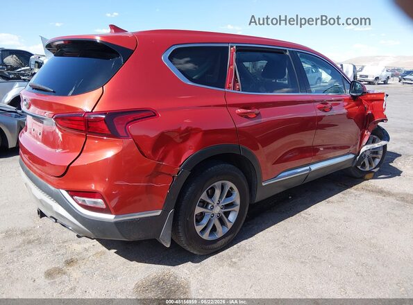 5NMS33AD9LH139521 2020 HYUNDAI SANTA FE Black Задня права чверть
