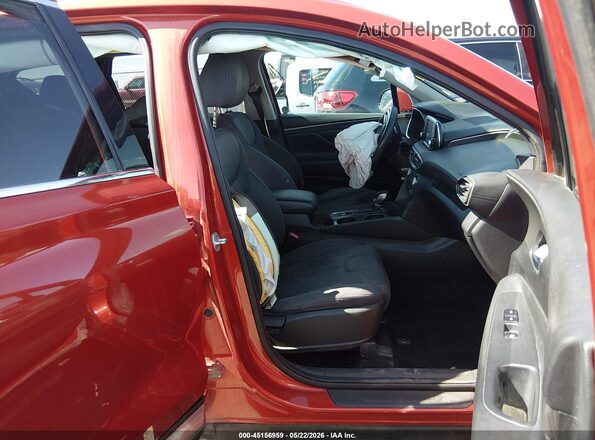 5NMS33AD9LH139521 2020 HYUNDAI SANTA FE Black Вид салону спереду