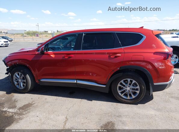 5NMS33AD9LH139521 2020 HYUNDAI SANTA FE Black Вид задньої частини салону