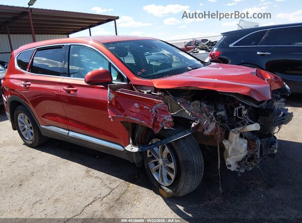 5NMS33AD9LH139521 2020 HYUNDAI SANTA FE Black Вид щитка приладів