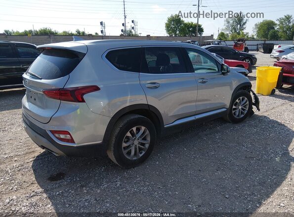5NMS33AD9LH223015 2020 HYUNDAI SANTA FE Silver Tył prawy