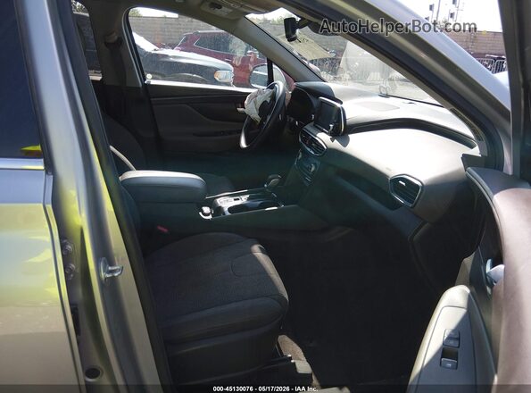5NMS33AD9LH223015 2020 HYUNDAI SANTA FE Silver Widok wnętrza z przodu