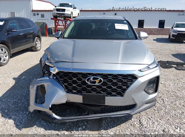 5NMS33AD9LH223015 2020 HYUNDAI SANTA FE Silver Widok zestawu wskaźników