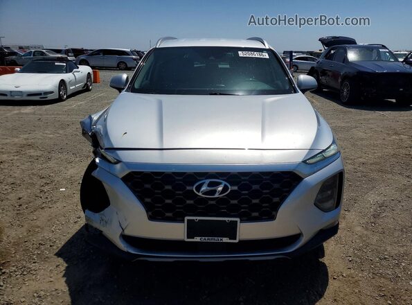 5NMS33ADXKH021752 2019 HYUNDAI SANTA Silver Вид спереду